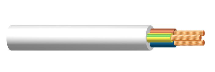 Image of H03VV-F and H05VV-F 3 core cables